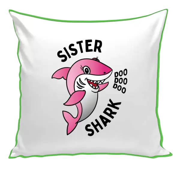 Polštář Sister Shark