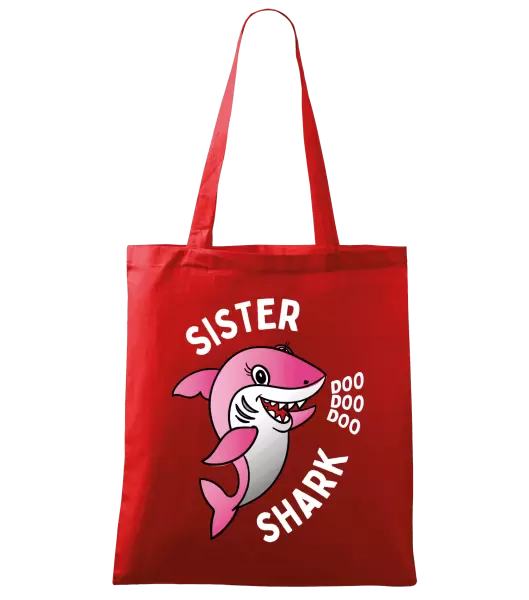 Látková taška Sister Shark