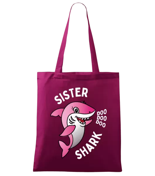 Látková taška Sister Shark