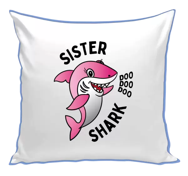 Polštář Sister Shark