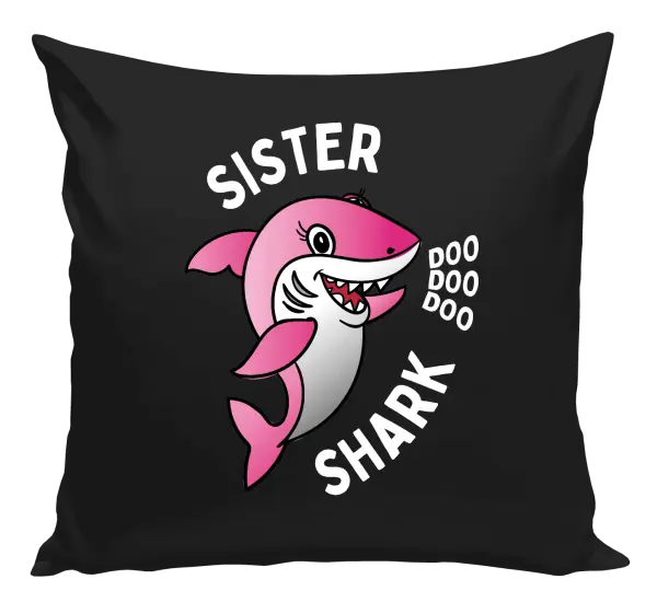 Polštář Sister Shark