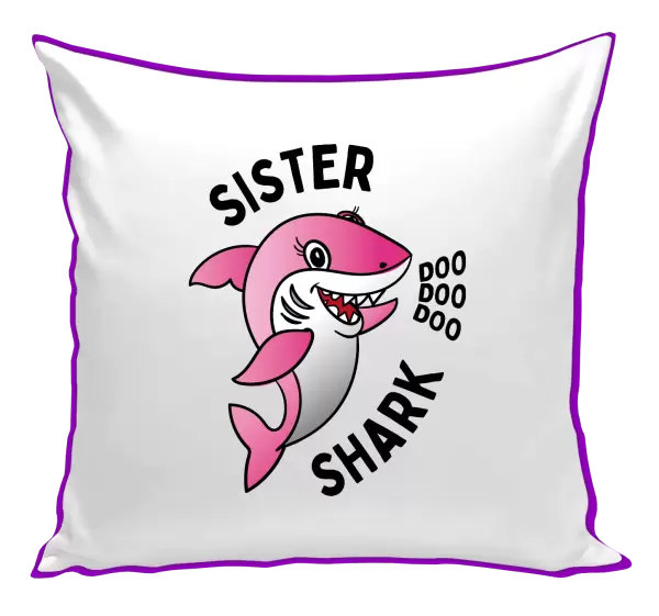Polštář Sister Shark