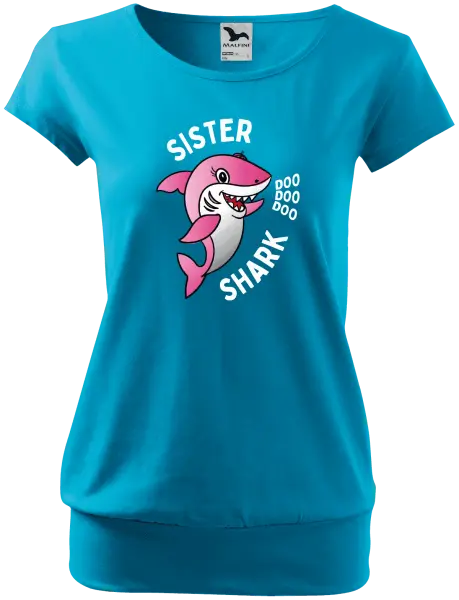 Dámské tričko Sister Shark