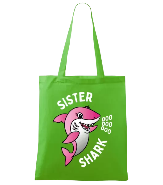 Látková taška Sister Shark