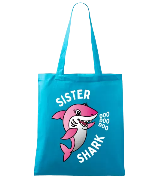 Látková taška Sister Shark