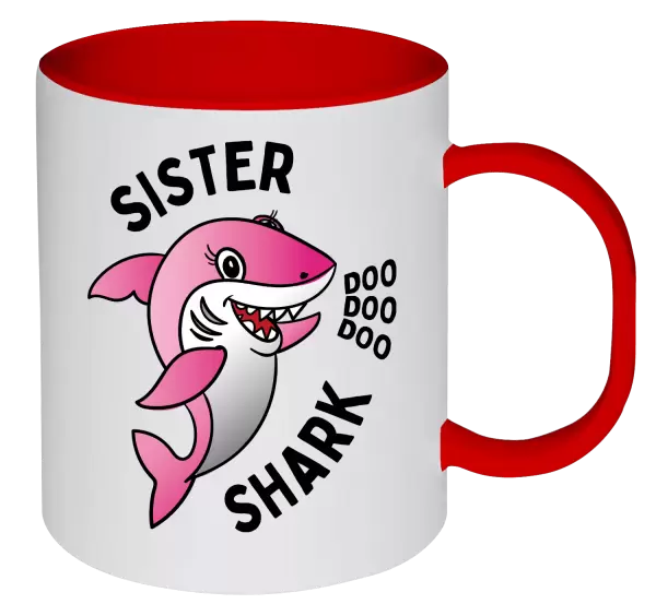 Plastový hrnek Sister Shark