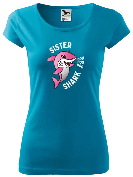 Dámske tričko Sister Shark