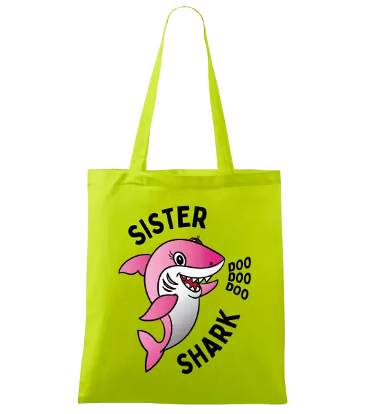 Látková taška Sister Shark
