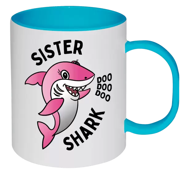 Plastový hrnek Sister Shark