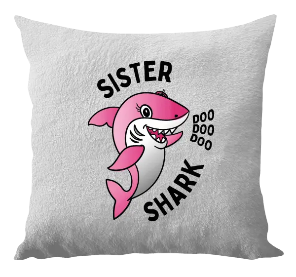 Polštář Sister Shark