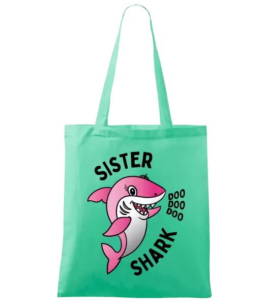 Látková taška Sister Shark