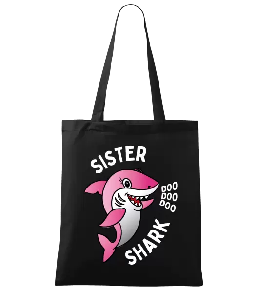 Látková taška Sister Shark
