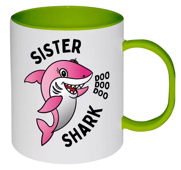 Plastový hrnek Sister Shark