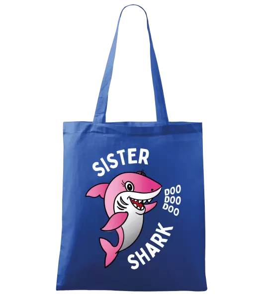 Látková taška Sister Shark