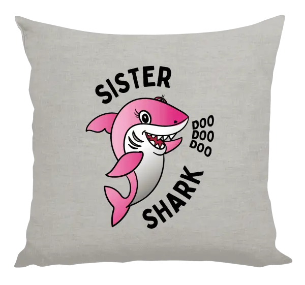 Polštář Sister Shark