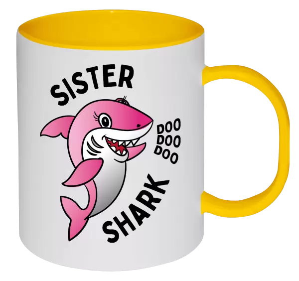 Plastový hrnek Sister Shark