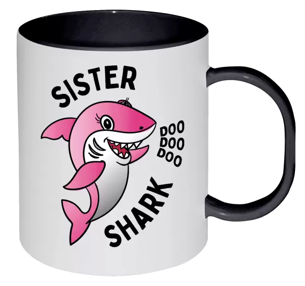 Plastový hrnek Sister Shark