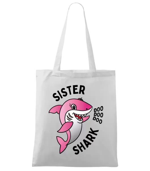 Látková taška Sister Shark