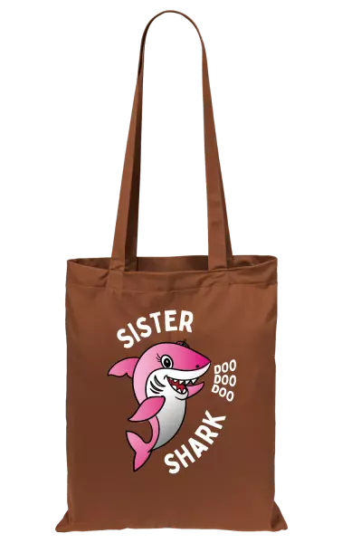 Látková taška Sister Shark