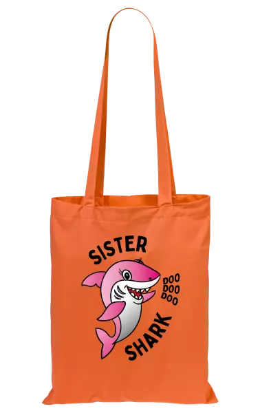 Látková taška Sister Shark