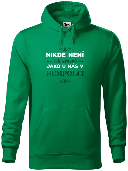 Pánská mikina Nikde není tak krásně, jako u nás v ...