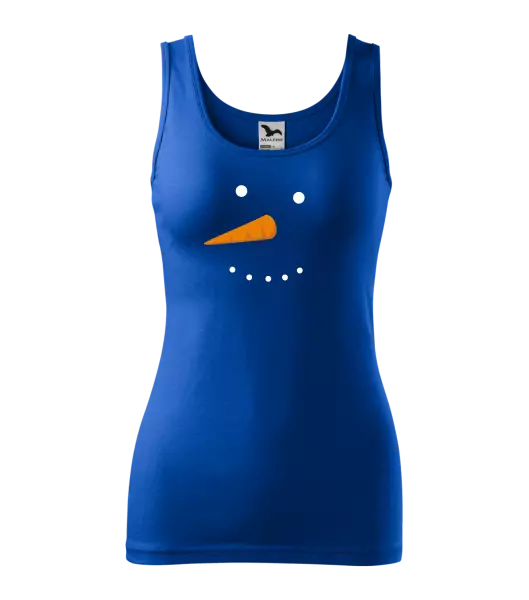 Dámské vánoční tílko Sněhulák