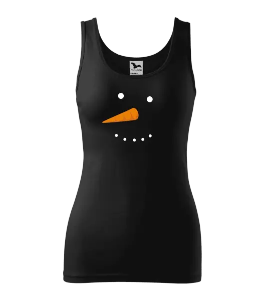 Dámské vánoční tílko Sněhulák