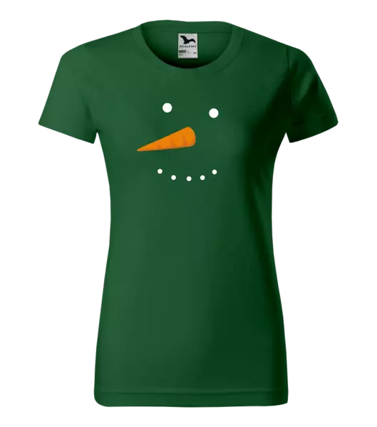 Dámské vánoční tričko Sněhulák