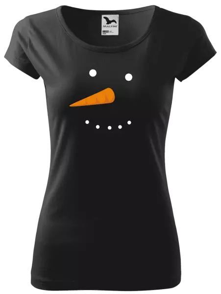 Dámské vánoční tričko Sněhulák