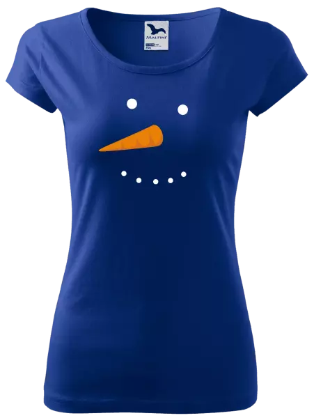 Dámské vánoční tričko Sněhulák