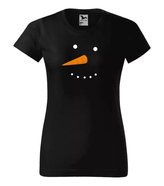 Dámské vánoční tričko Sněhulák