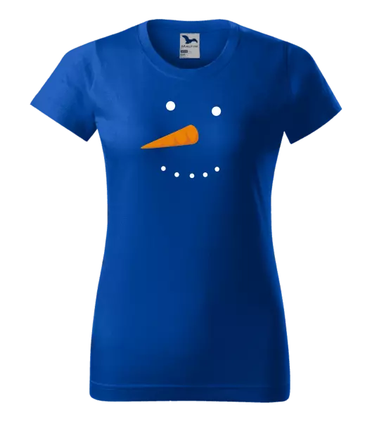 Dámské vánoční tričko Sněhulák