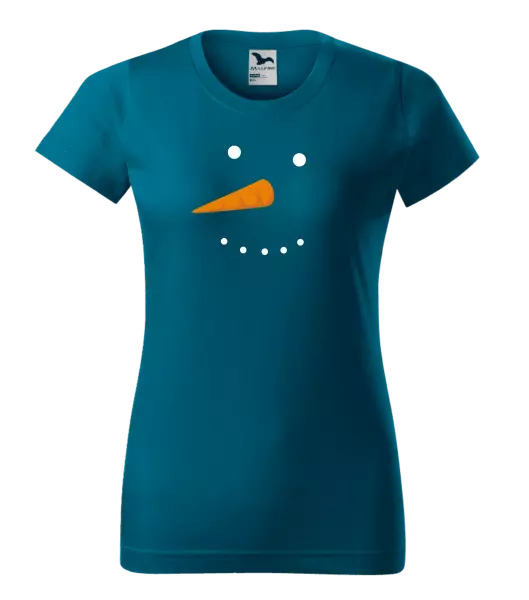 Dámské vánoční tričko Sněhulák