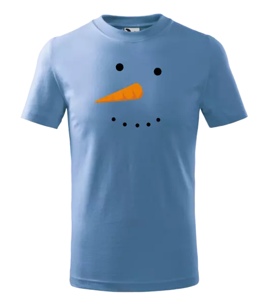 Dětské vánoční tričko Sněhulák