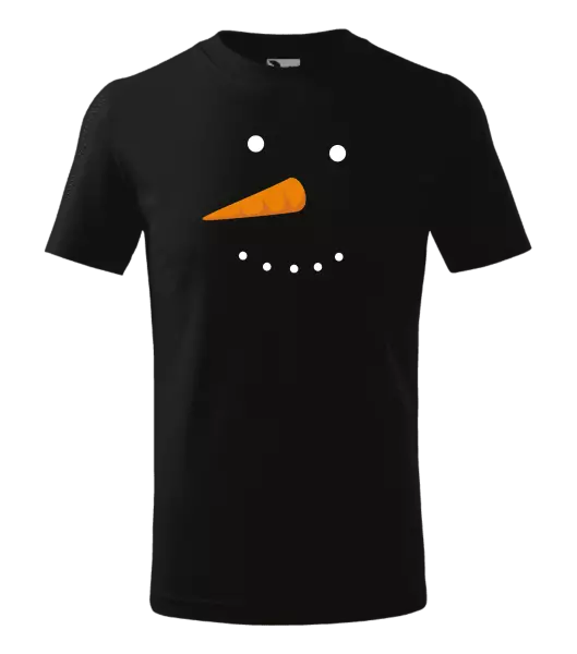 Dětské vánoční tričko Sněhulák