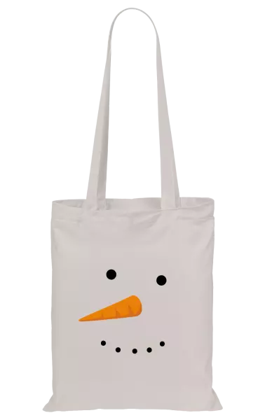 Látková taška Sněhulák