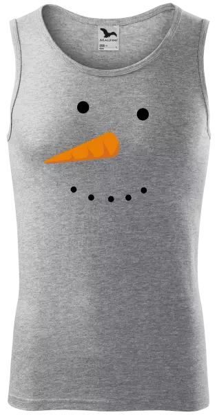 Pánské vánoční tílko Sněhulák
