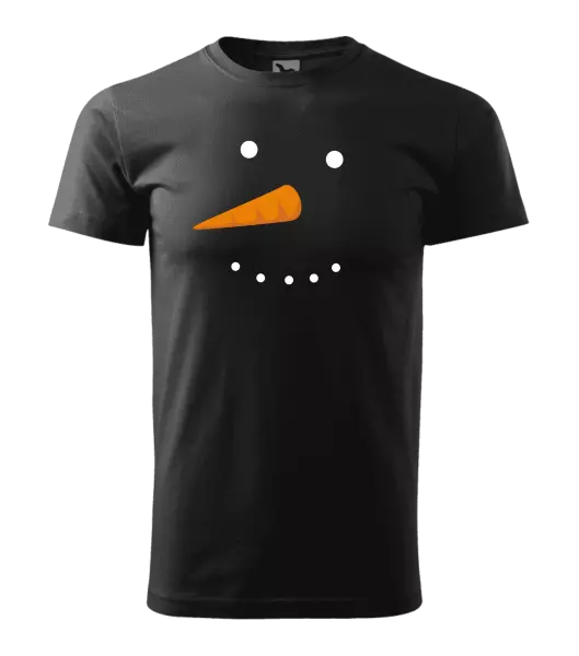 Pánské vánoční tričko Sněhulák