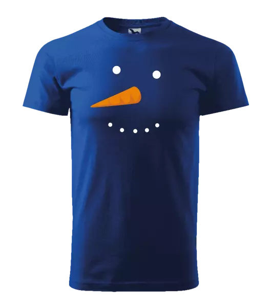 Pánské vánoční tričko Sněhulák