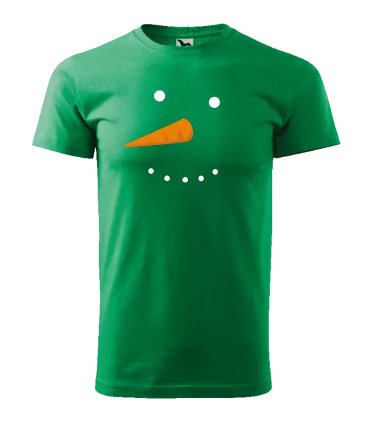 Pánské vánoční tričko Sněhulák