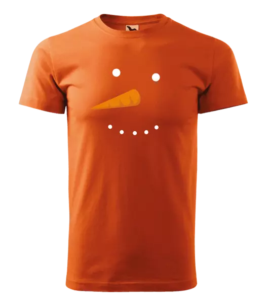 Pánské vánoční tričko Sněhulák