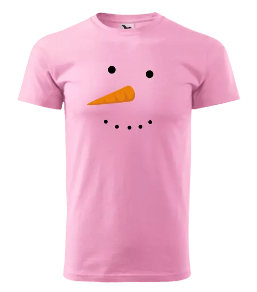 Pánské vánoční tričko Sněhulák