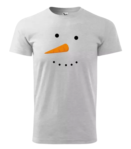 Pánské vánoční tričko Sněhulák