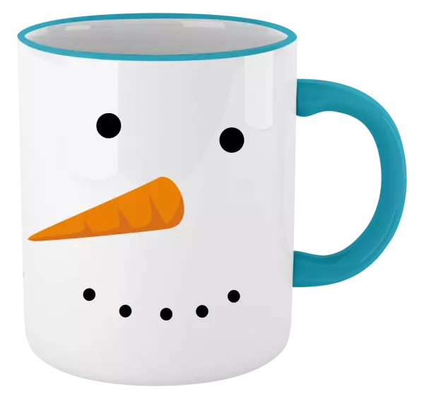 Vánoční hrnek Sněhulák