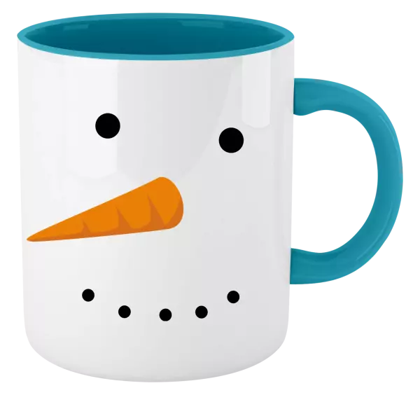 Vánoční hrnek Sněhulák