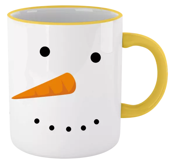 Vánoční hrnek Sněhulák