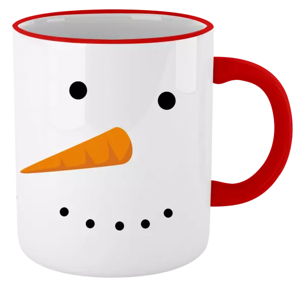 Vánoční hrnek Sněhulák