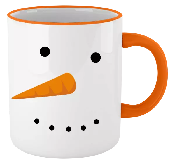 Vánoční hrnek Sněhulák