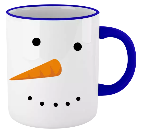 Vánoční hrnek Sněhulák