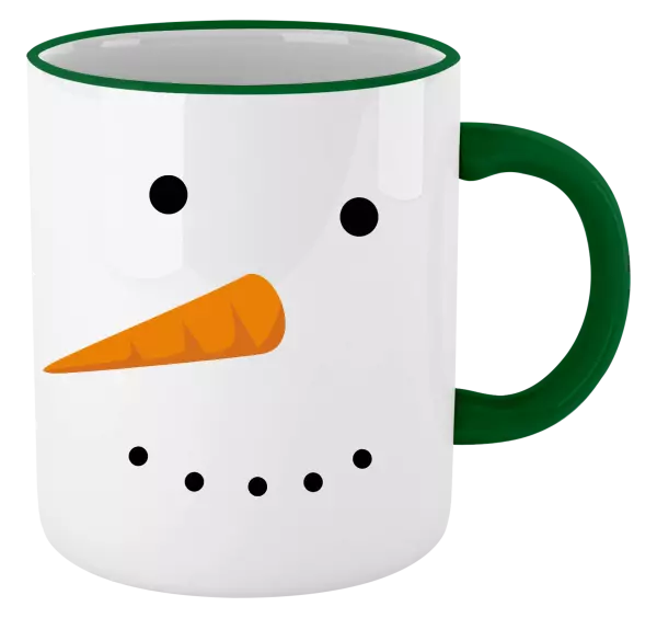 Vánoční hrnek Sněhulák